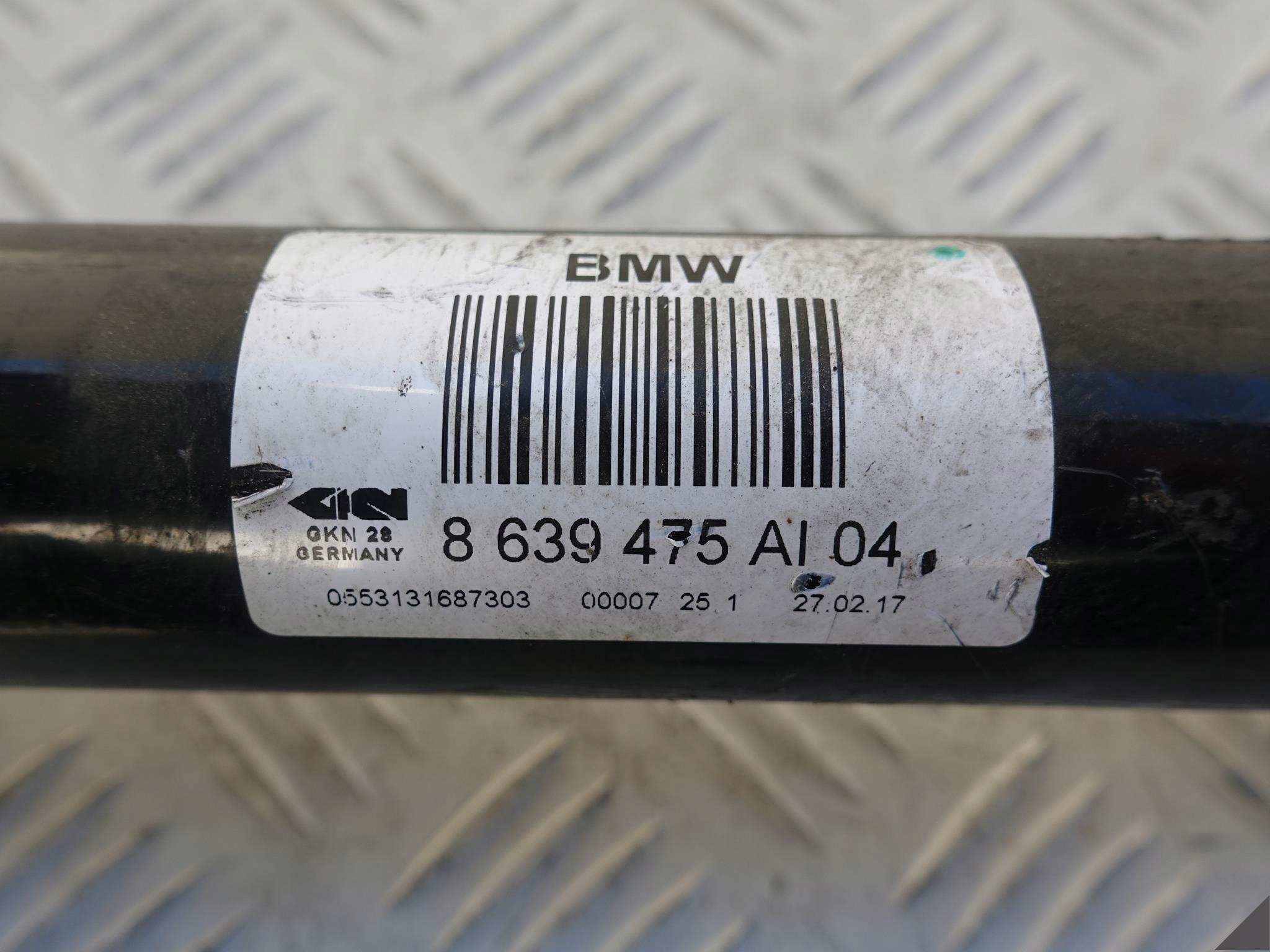 BMW 6 G32 7 G12 X-DRIVE semi-axis left rear part 30iX 40iX