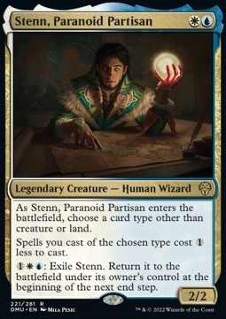 Stenn, Paranoid Partisan Dominaria UnIted
