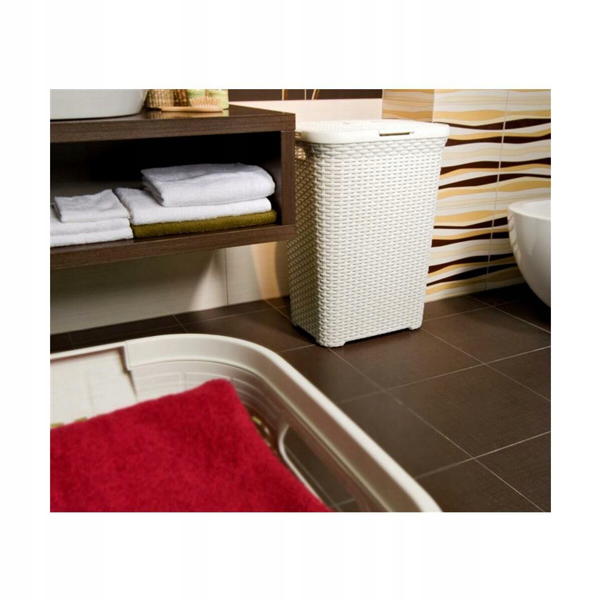Kosz na bieliznę Rattan Style 40 L Curver Kod producenta 193010