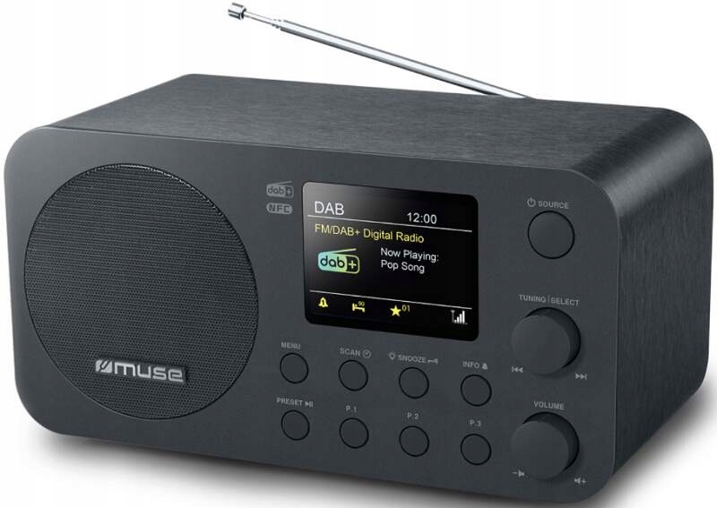 Muse M-128DBT, Dab /fm rádio s Bluetooth