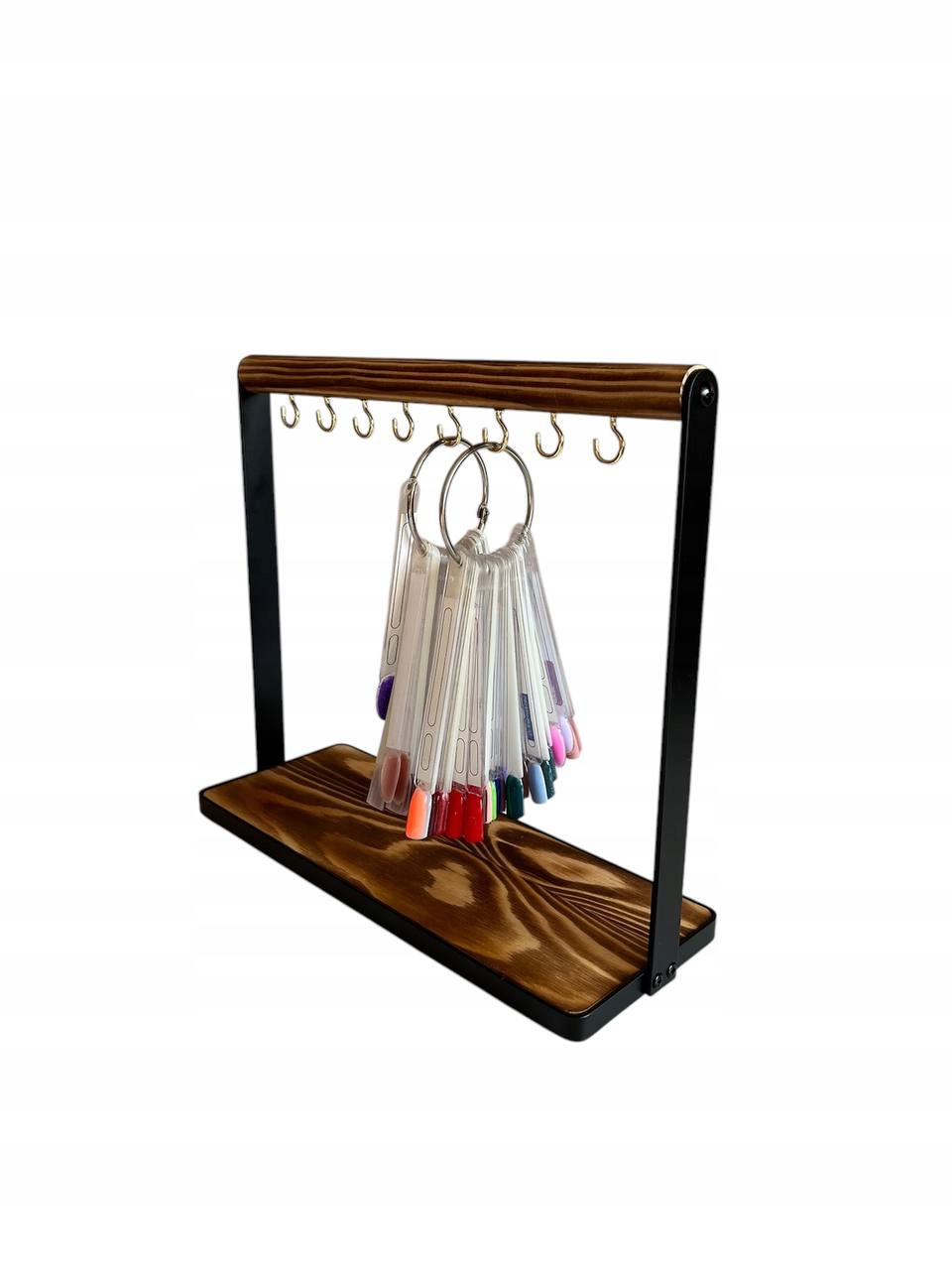 Stojany na vzorníky barev, černé na nehty Home