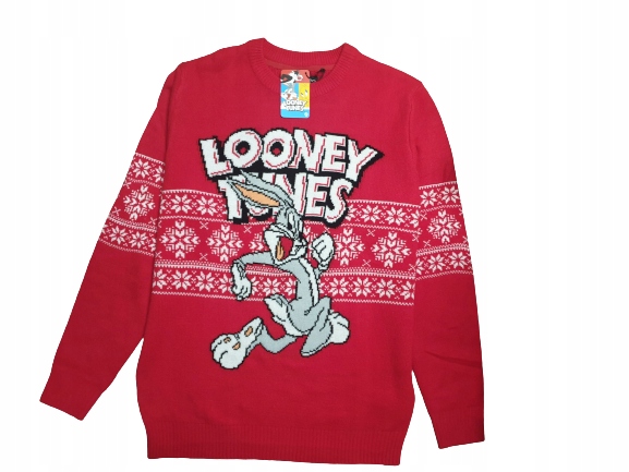

Sweter Królik Bugs Looney Tunes Oryginał XL