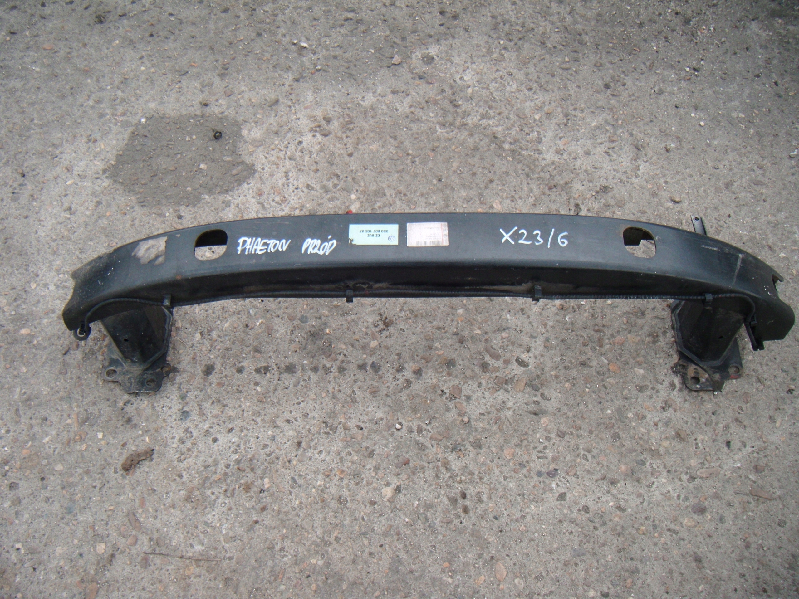 VW PHAETON 02- BELKA ZDERZAKA PRZÓD 3D0807105AF