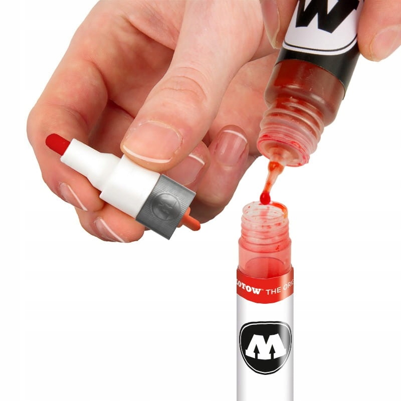 Pusty marker Molotow 211EM - 4 mm - round Rodzaj pusty do napełniania