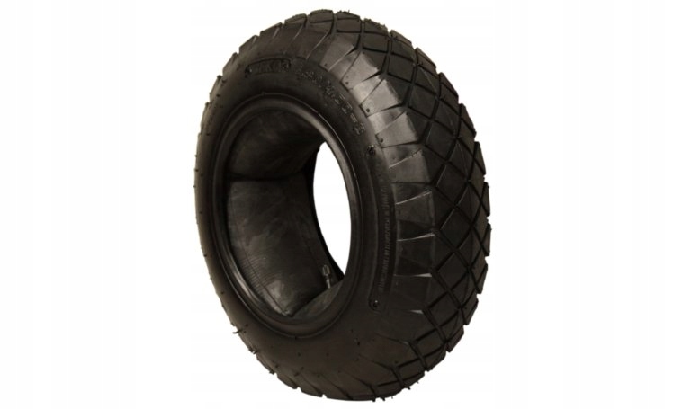 OPONA Z DĘTKĄ 4.00-8 4PR ROMB do koła taczki