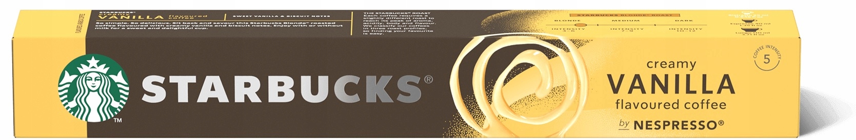 KAWA do NESPRESSO STARBUCKS creamy VANILLA smakowa