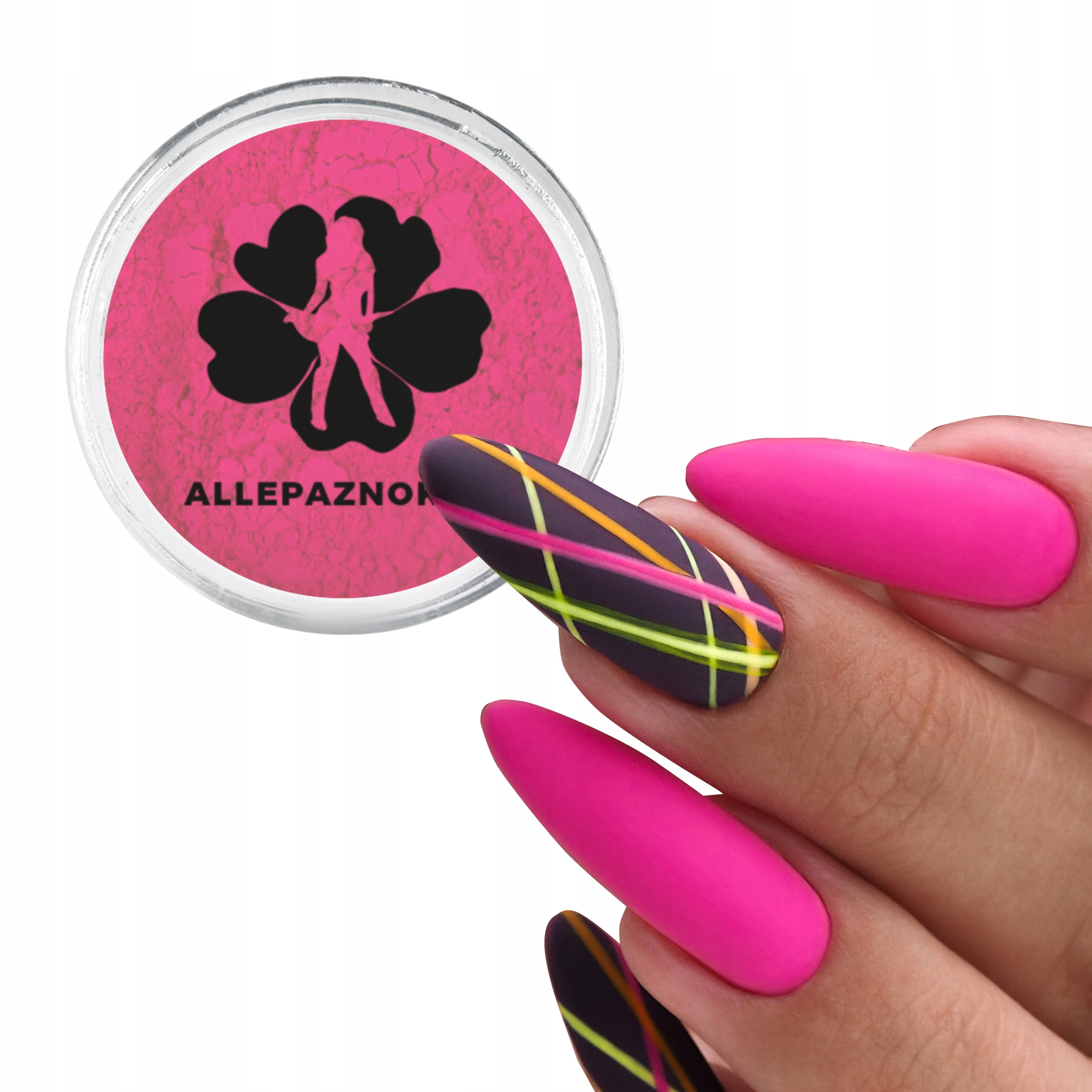 

Neon Pigment Pyłek Zdobienia Ombre Ornamenty Efekt