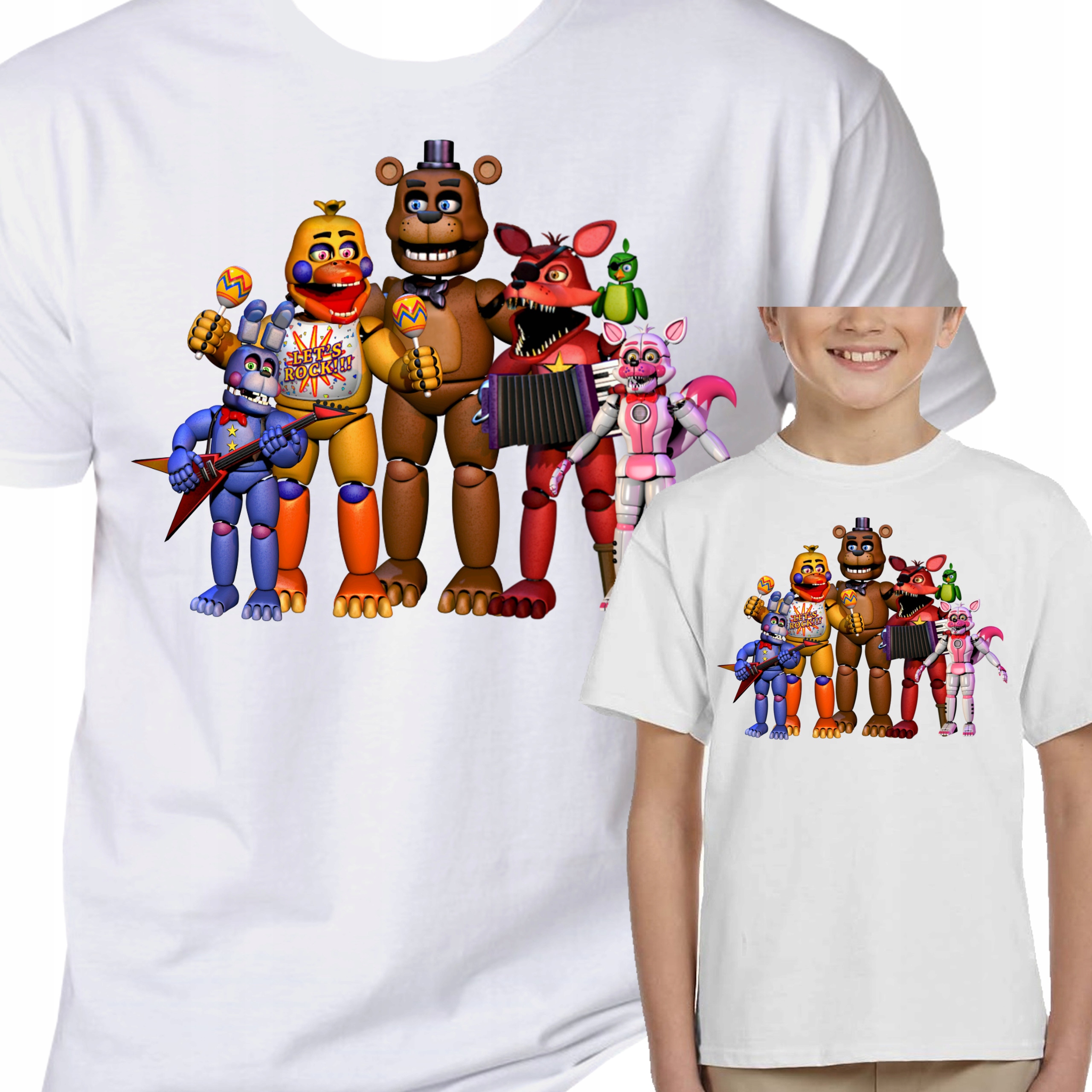 

3008 Koszulka Five 5 Nights At Freddys Fnaf 116