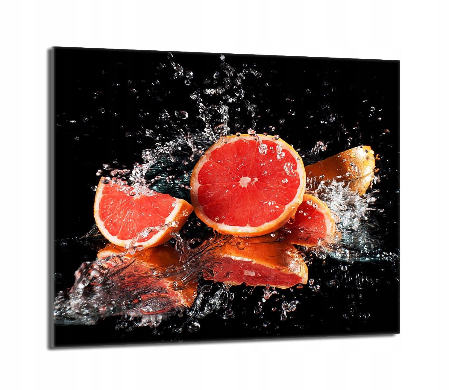 Skleněná ochranná deska na sporák 60x52 Grapefruit Do Kuchyně