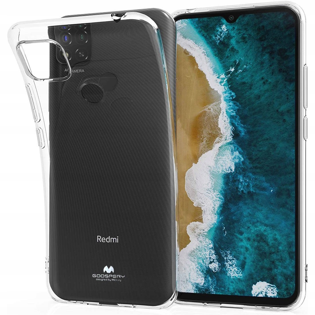 

Silikonowa Guma Case Do Xiaomi Redmi 9C +szkło