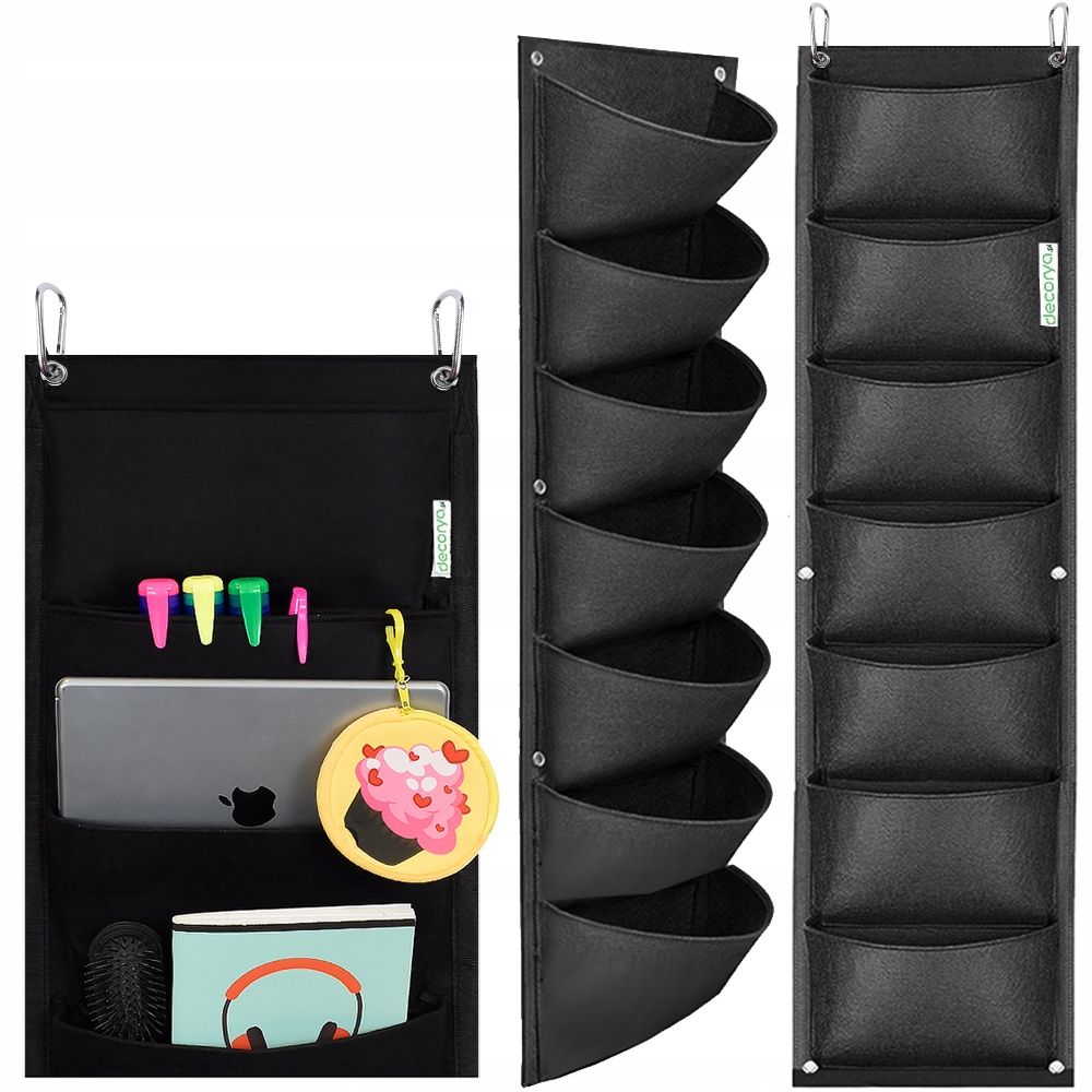 

Przybornik Organizer Z Filcu Z 7-KIESZENIAMI 105CM