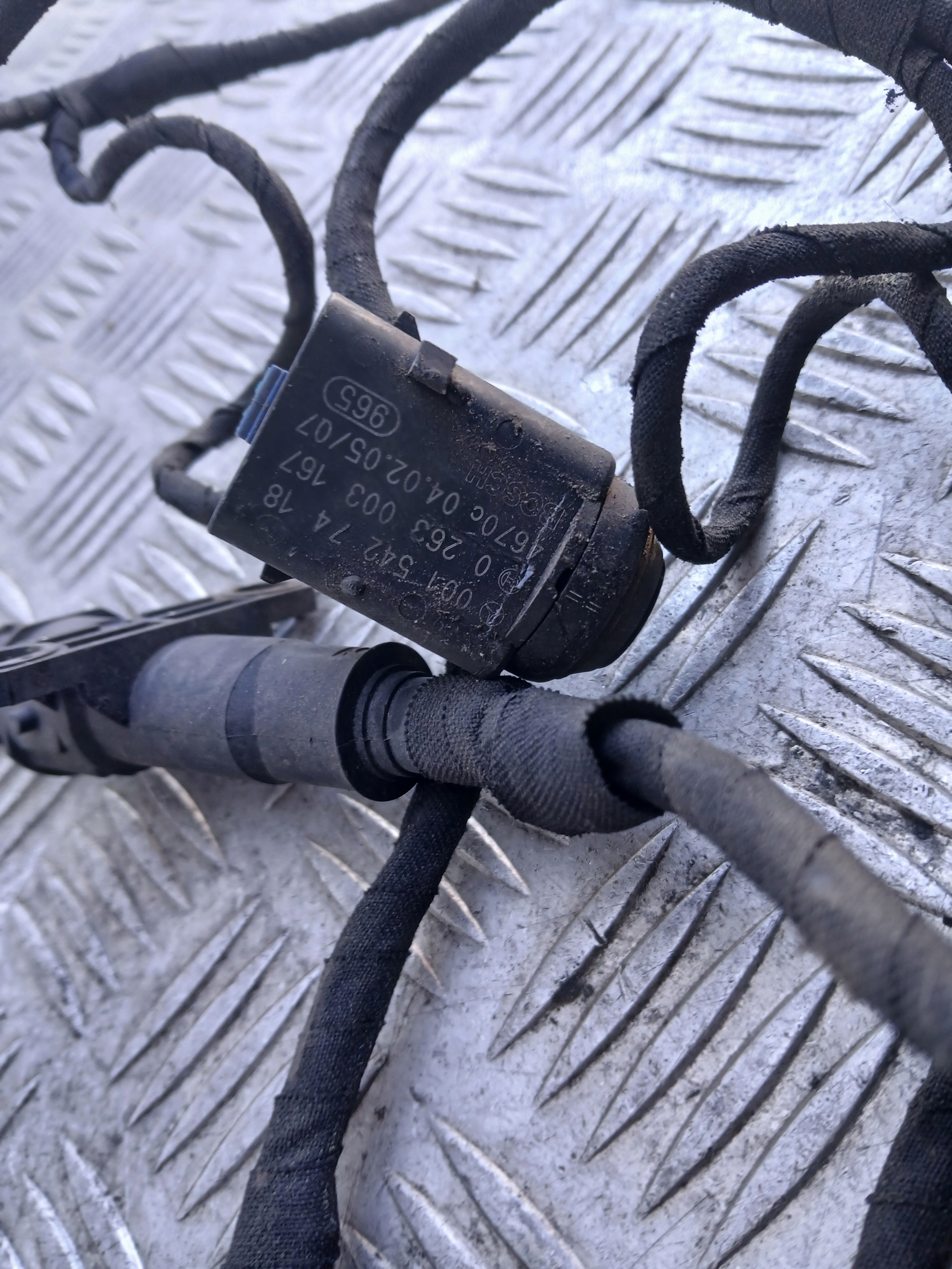 Sensor Parken PDC kabelbaum kabelsatz Mercedes W211 0263003167