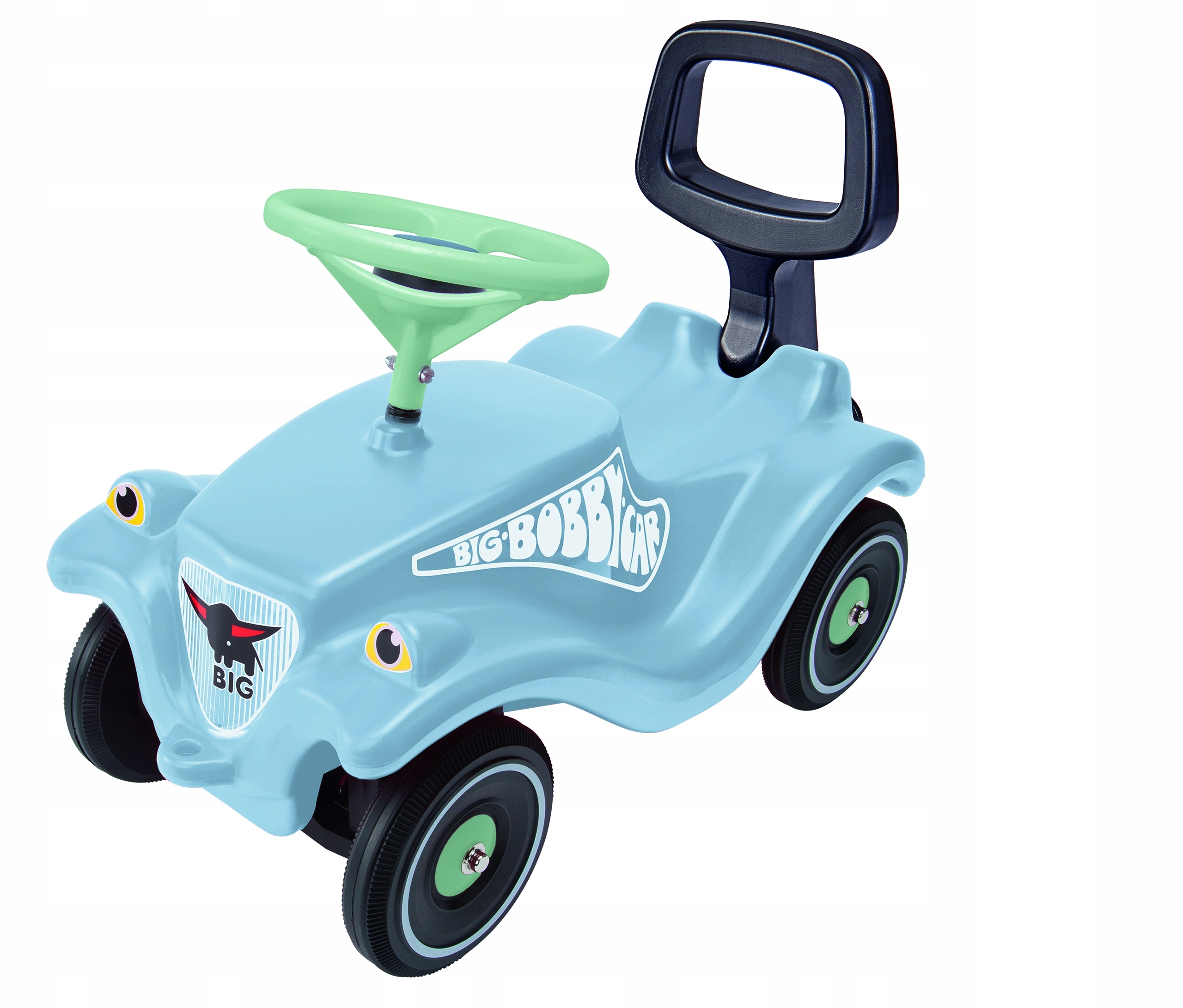Big Błękitny Jeździk Bobby Car Classic Autko Samochód Pchacz