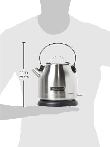 KITCHENAID Czajnik Elektryczny Stal Nierdzewna 1,25L Szybkie Gotowanie — miniatura 4