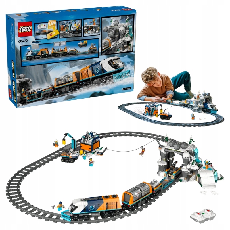Lego City Polární Expres Arktických Objevitelů Sada Stavebnice Město