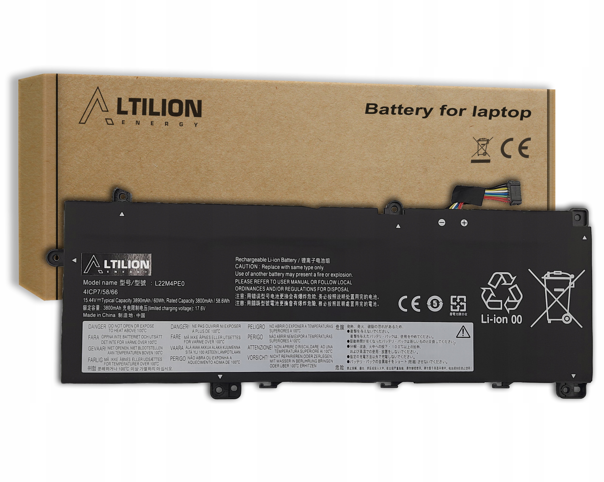 Batéria Altilion Energy L22M4PE0 kompatibilná s Lenovo