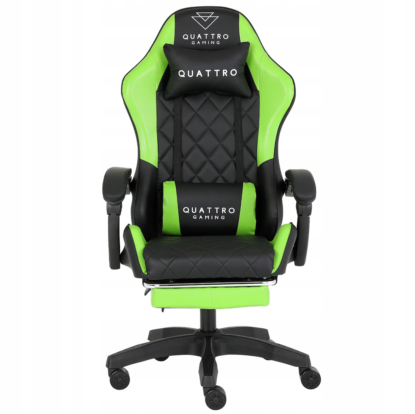 Fotel gamingowy Quattro Green