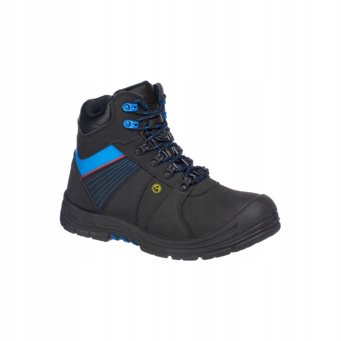 Bezpečnostní Kotníková Bota Portwest Compositelite Protector S3 Esd Hro, černo-modré