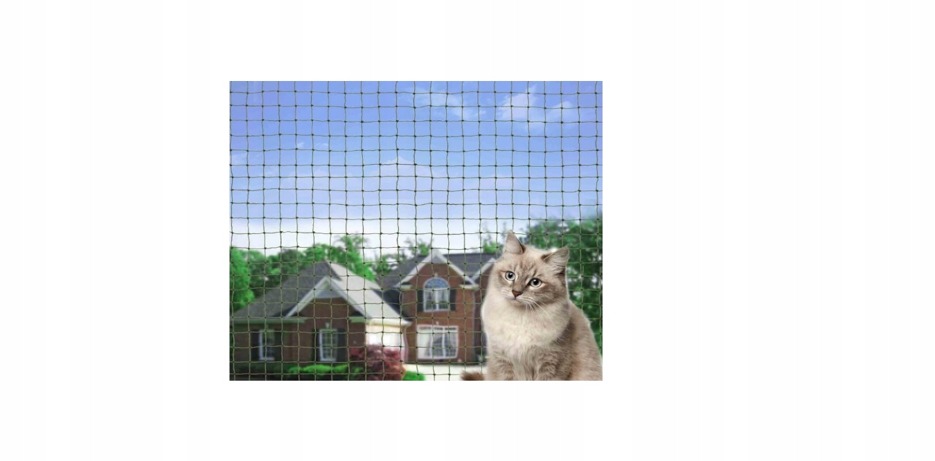 Levně Tatamiya Síť pro kočky na balkon terasu zesílená Silná balkonová 3mx2m