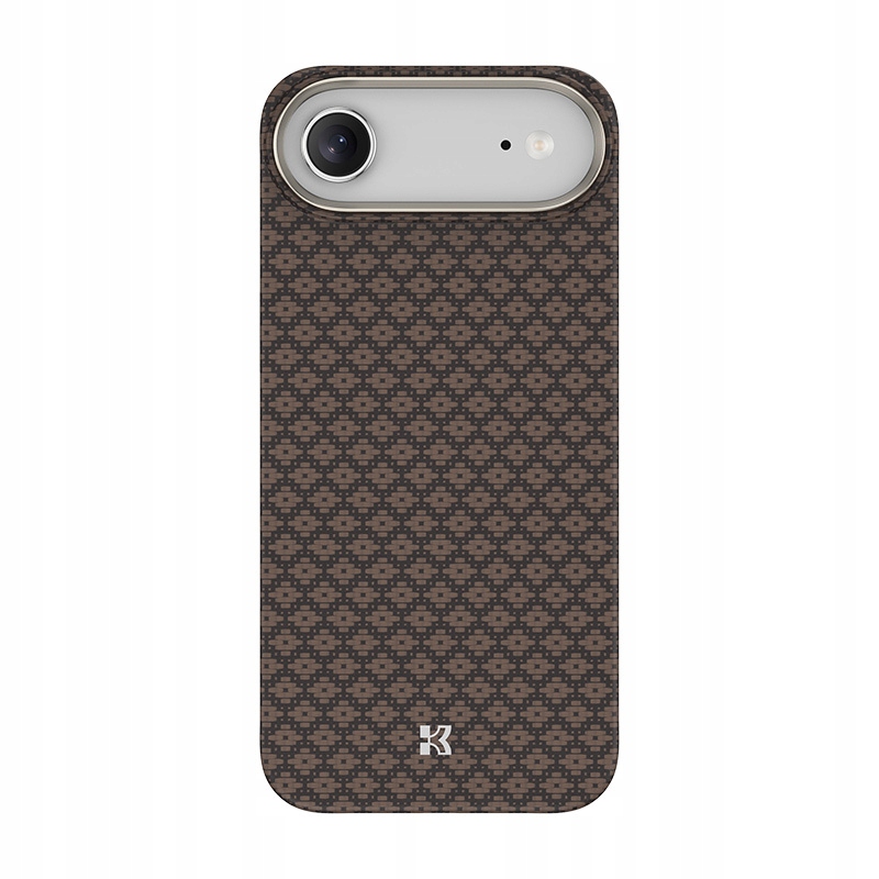 Etui do iPhone Air Benks MagSafe Armor Kevlar Metal Frame 600D brązowy