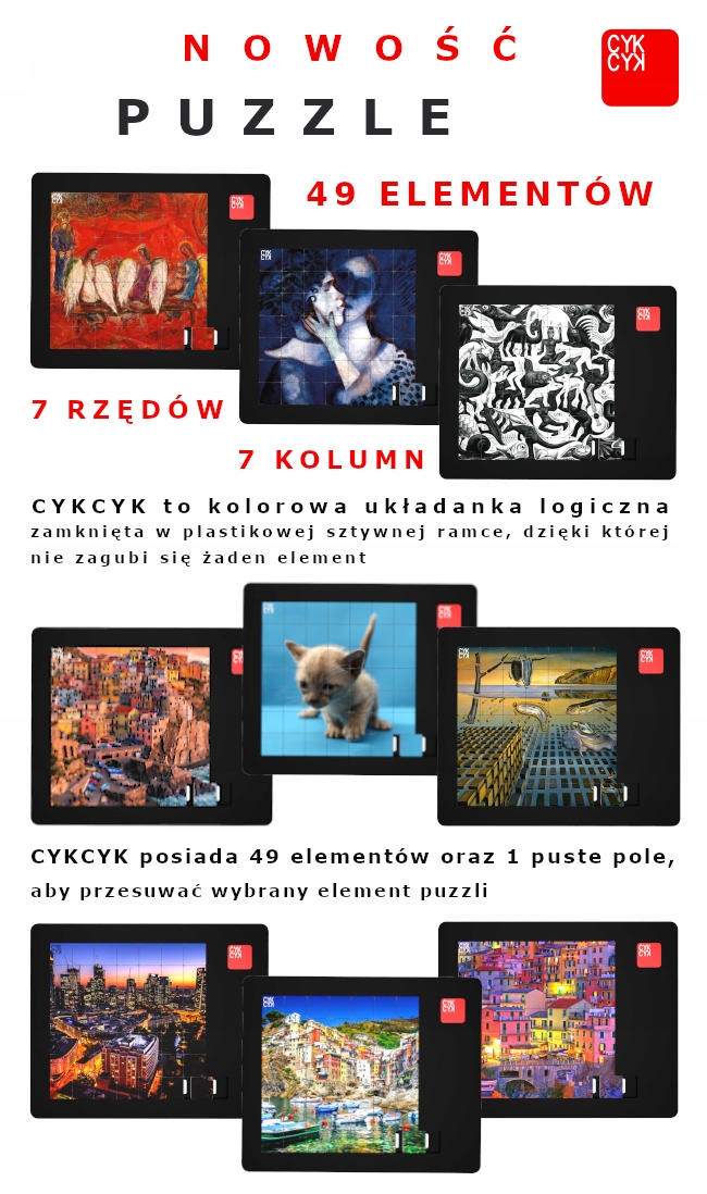UKŁADANKA LOGICZNA PUZZLE 49 elem DRZEWO Nazwa UKŁADANKA LOGICZNA PUZZLE 49 elem DRZEWO