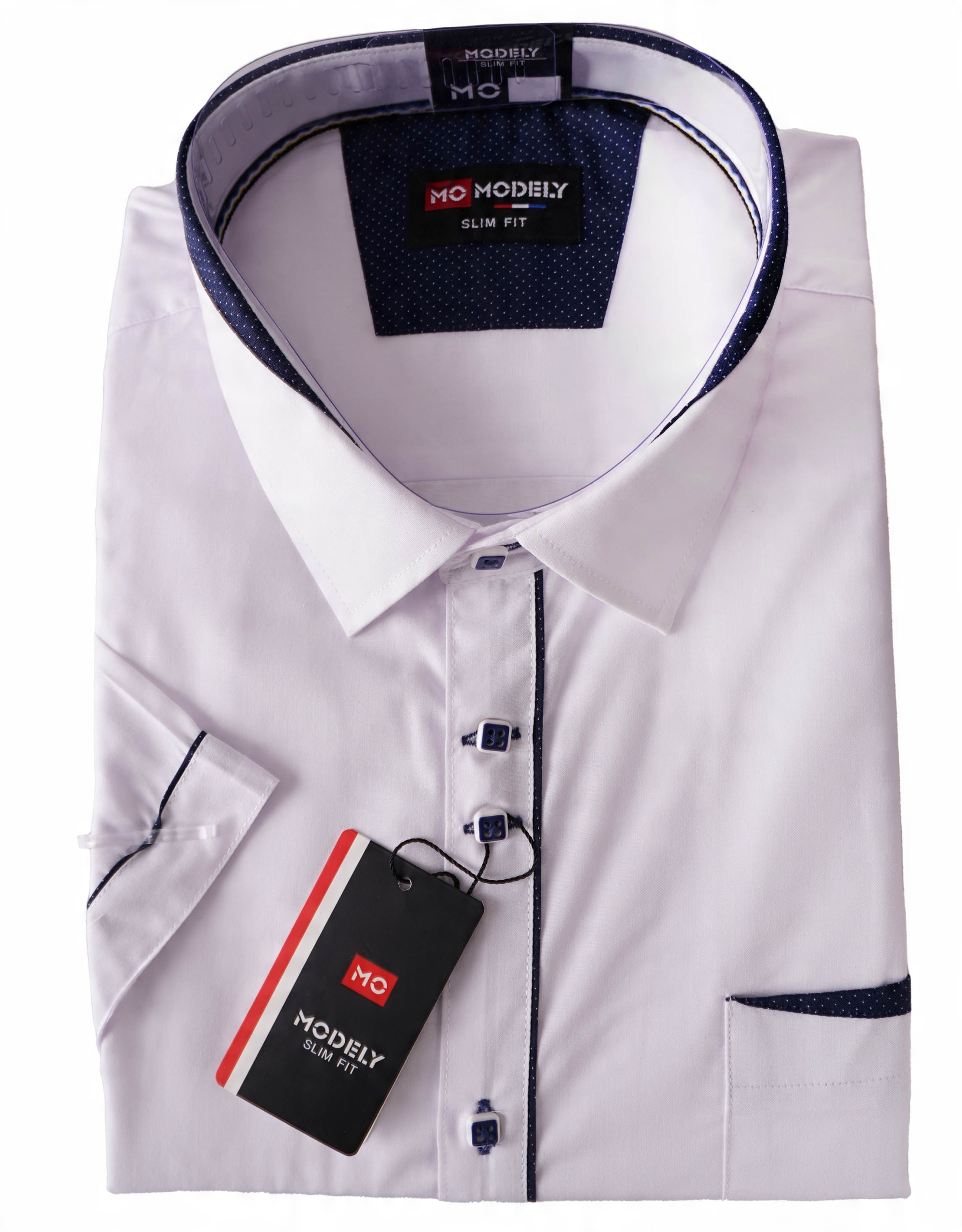 

Koszula Męska Bawełniana Biała Casual XL 42/43