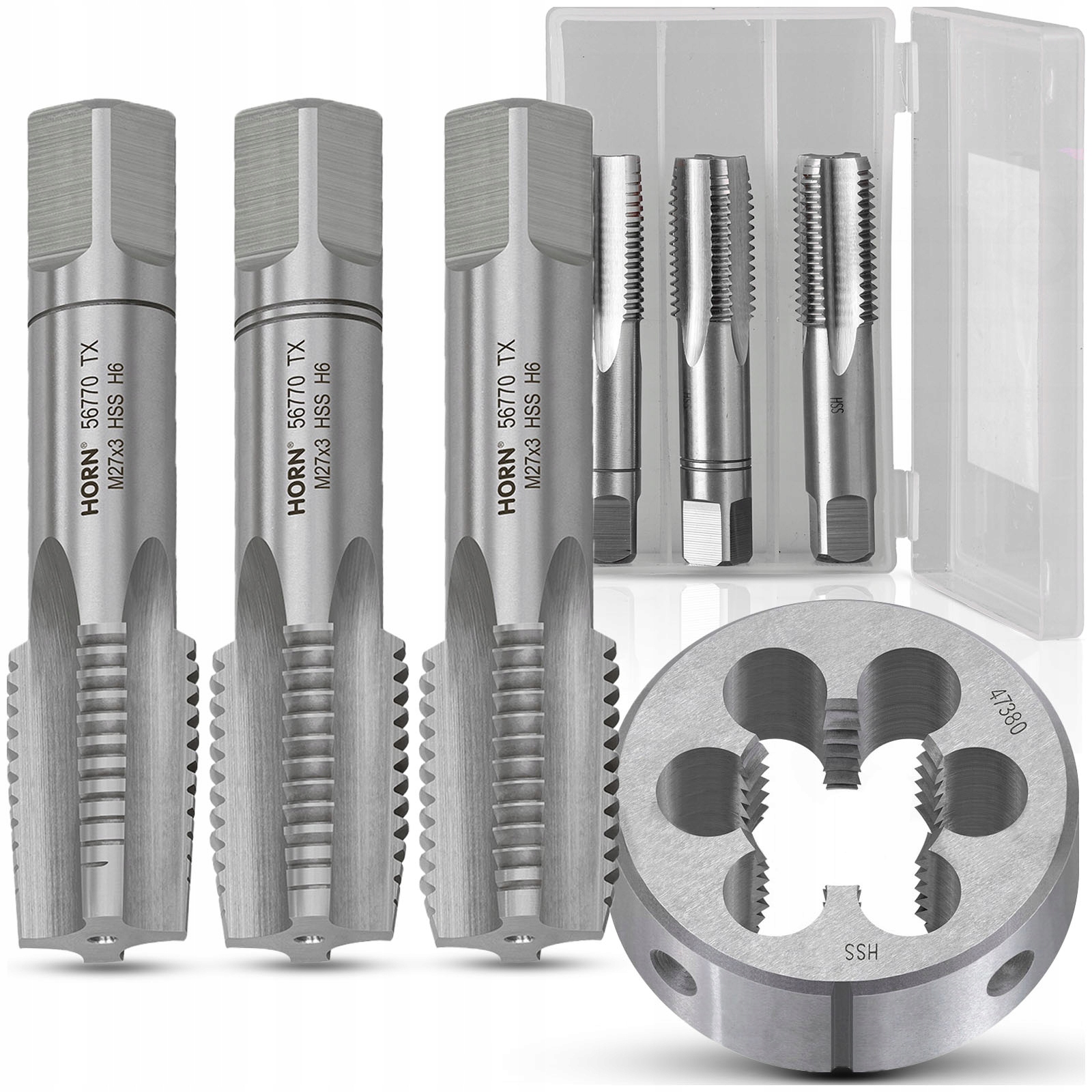 Závitník M27 Závit Narzynka Sada M27x3.00