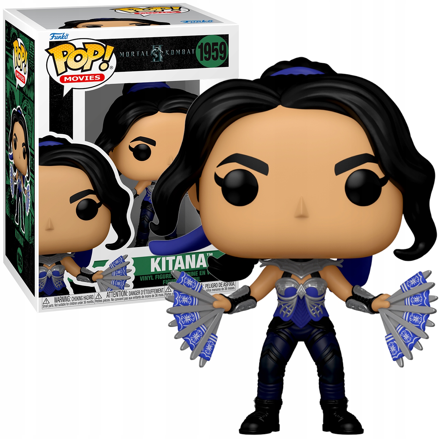 Funko Pop Kitana 1959 Mortal Kombat 2025 Winylowa Figurka Pudełko Kolekcja!