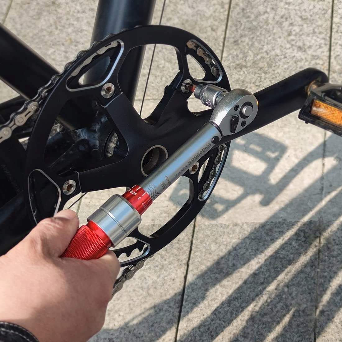 BINGCOBBER Klucz Dynamometryczny 5-25NM Zestaw Rowerowy i Motocyklowy — miniatura 6