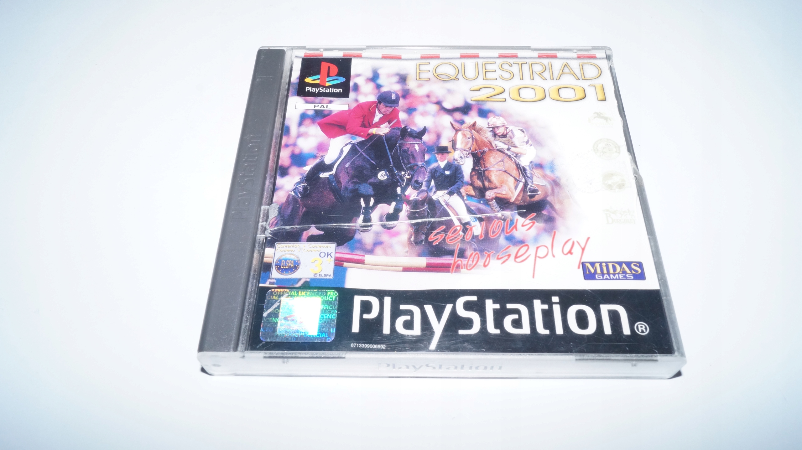 PLAYSTATION PSX PS1 EQUESTRIAD 2001 Platforma PlayStation (PSX)