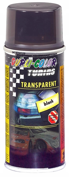 Dupli-color Transparentny Lakier Do Lamp Czarny 150 ML