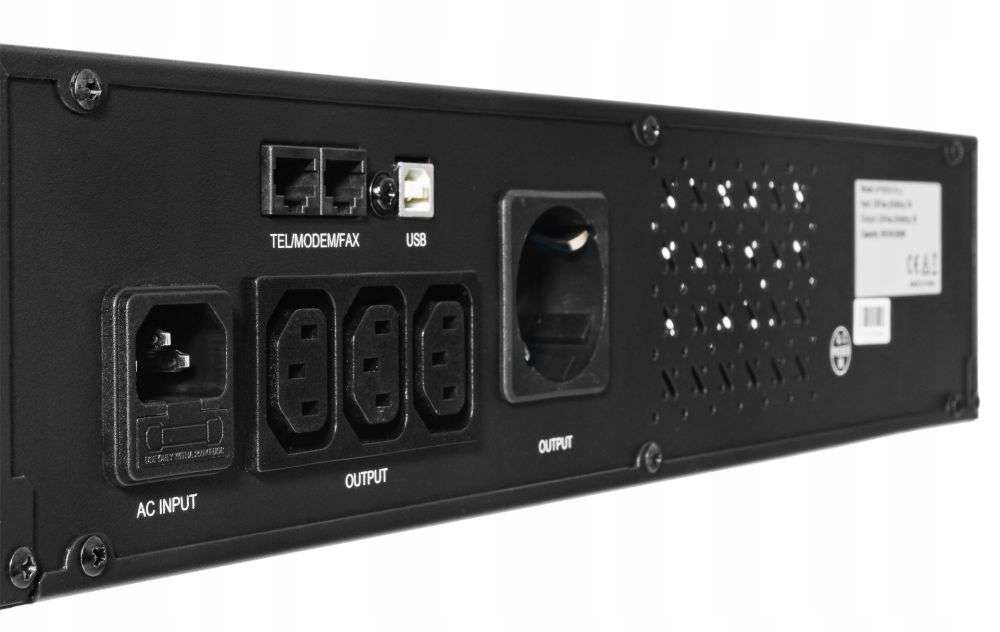 Výkonný napájecí zdroj UPS650-R-LI – 650 Va 390 W