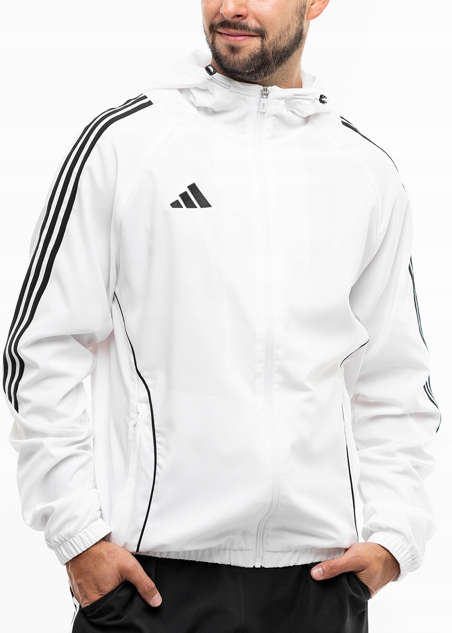adidas pánská s kapucí Tiro 24 Windbreaker, velikost M