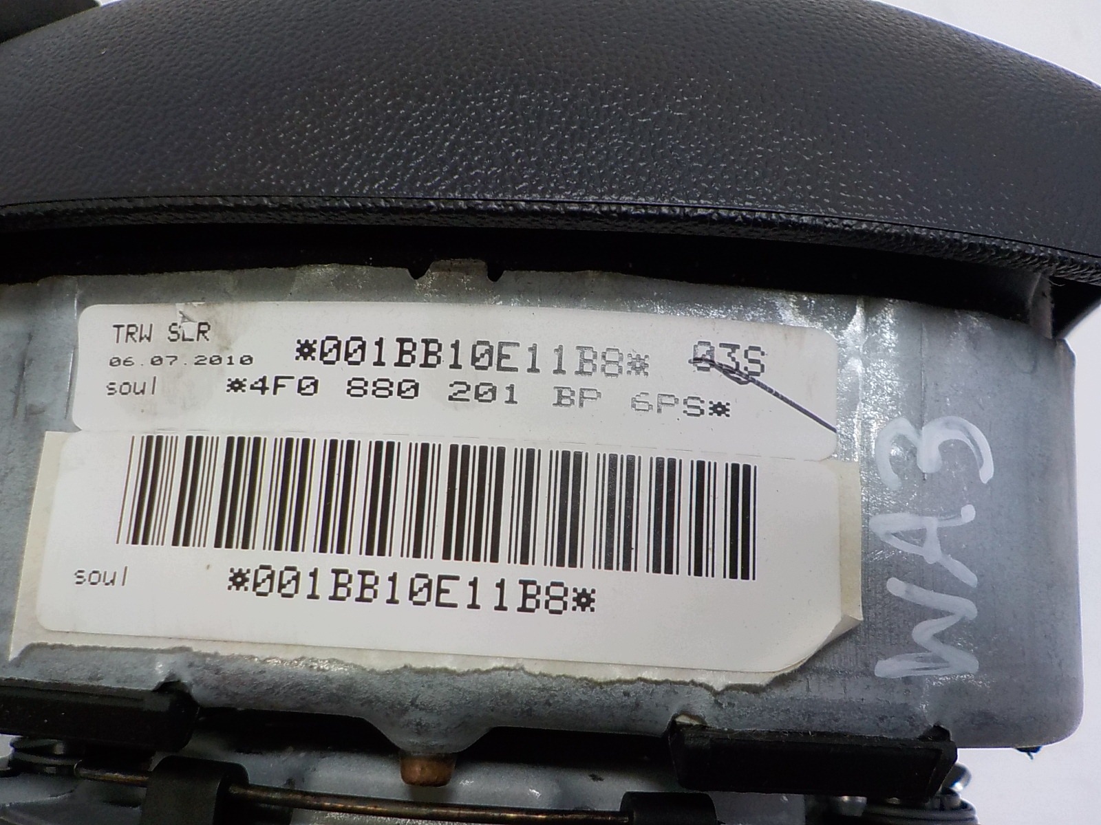 AUDI A6 C6 Airbag Deckel AIR BAG