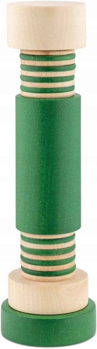 Alessi Twergi Drevený Ručný Mlynček Na Korenie, Soľ, Korenie, Drevo