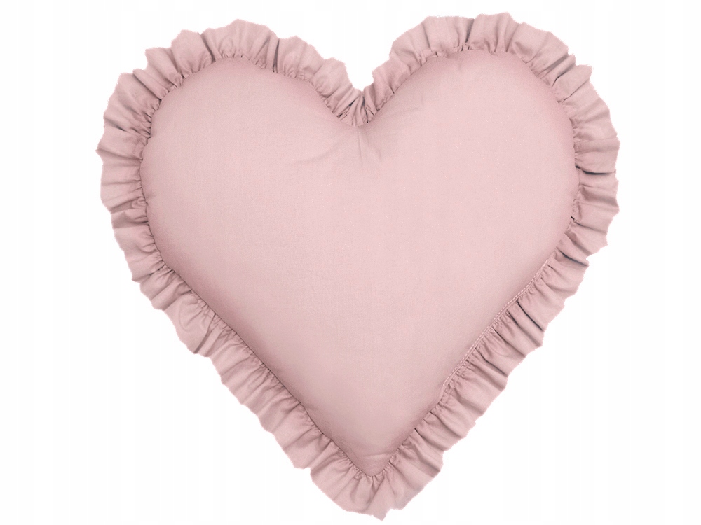 

Poduszka Dekoracyjna z Falbankami Serce lub Jasiek