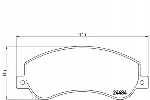 Brembo Brzdové Destičky Ford Transit 06- Asistent řidiče #28