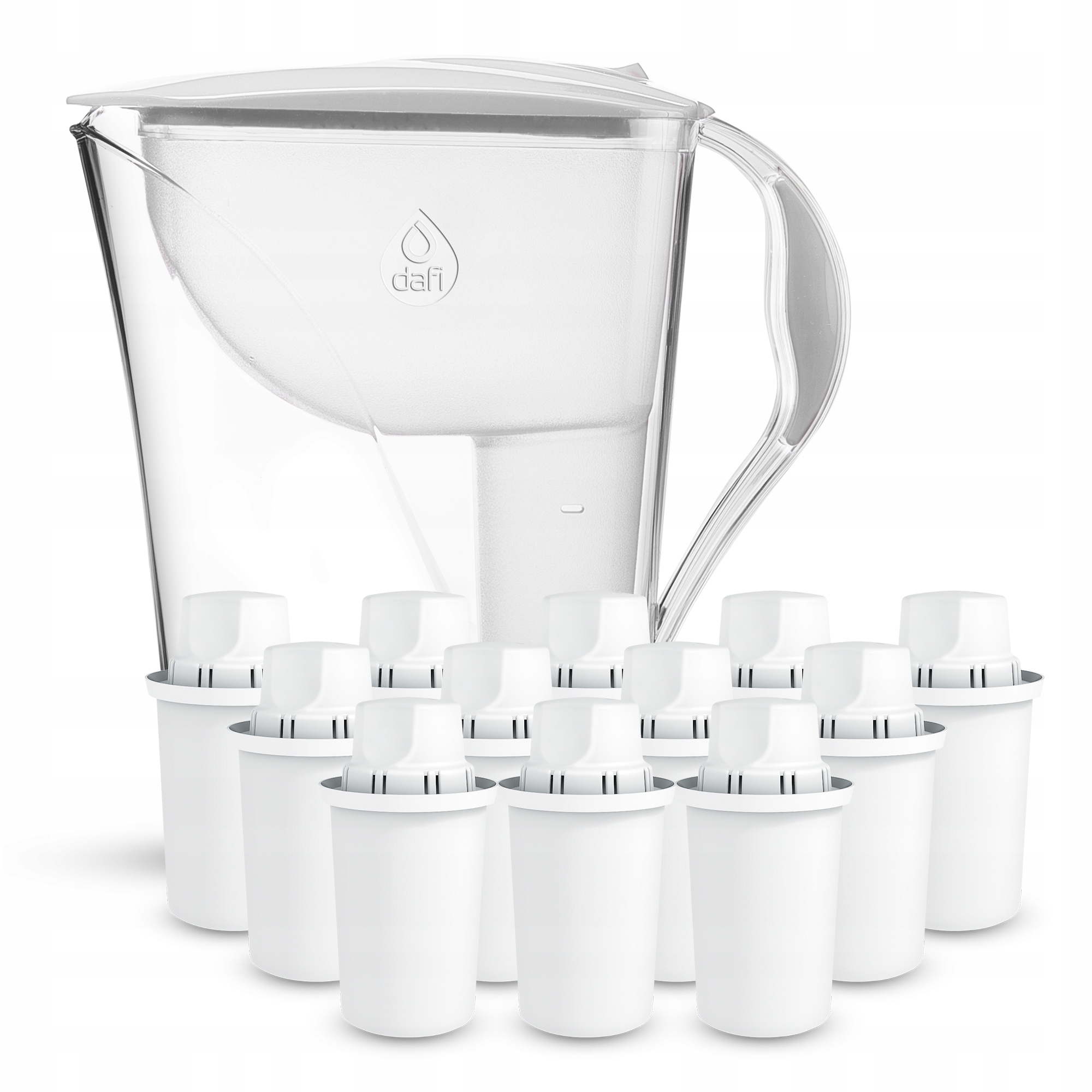 Dzbanek Dafi Luna biały 3,3 l manualny 12 xClassic