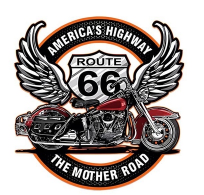 

Termo Naklejka Aplikacja Naprasowanka Route 66