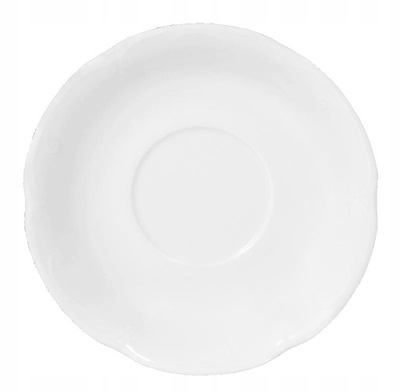 

Chodzież biały spodek pod filiżankę 15cm Kamelia