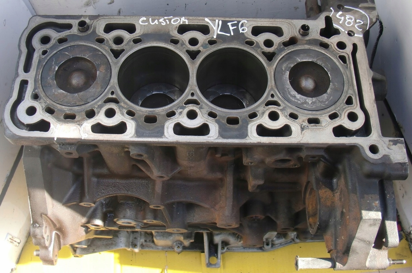 FORD TRANSIT MK8 CUSTOM 2.0TDCI YLF6 BLOK DÓŁ SILNIKA TŁOKI WAŁ