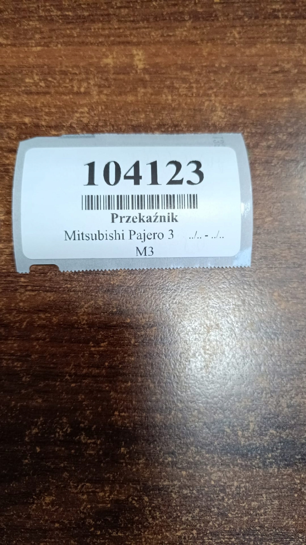 MITSUBISHI PAJERO 3 3.2 DID relay MD369969