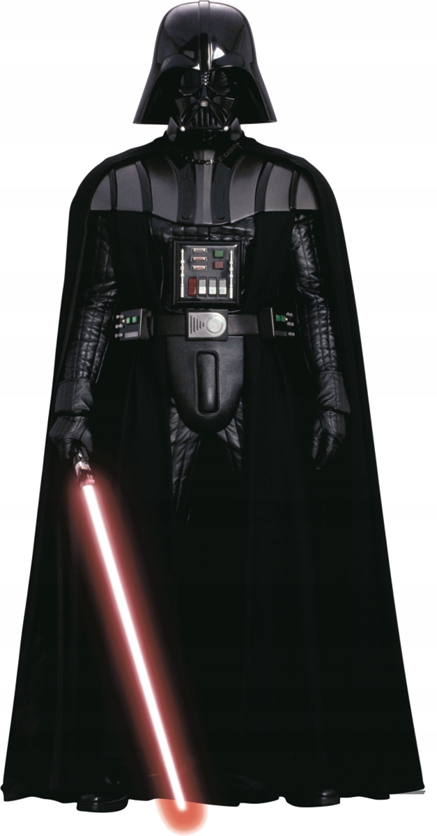 DUŻA Naklejka STAR WARS GWIEZDNE WOJNY DARTH VADER Długość 101.6 cm