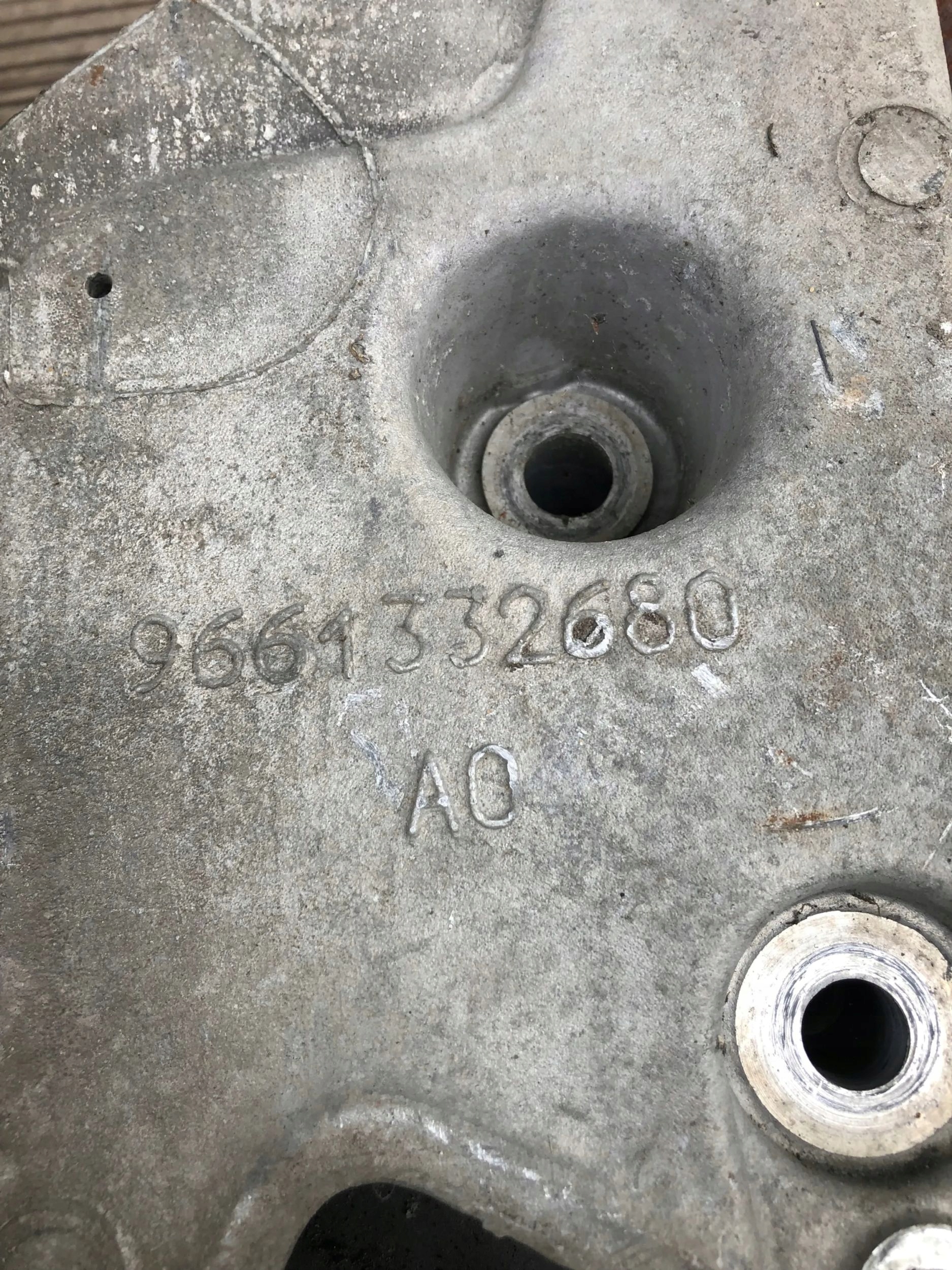 PEUGEOT 407 axle beam subframe sider front 9661332680