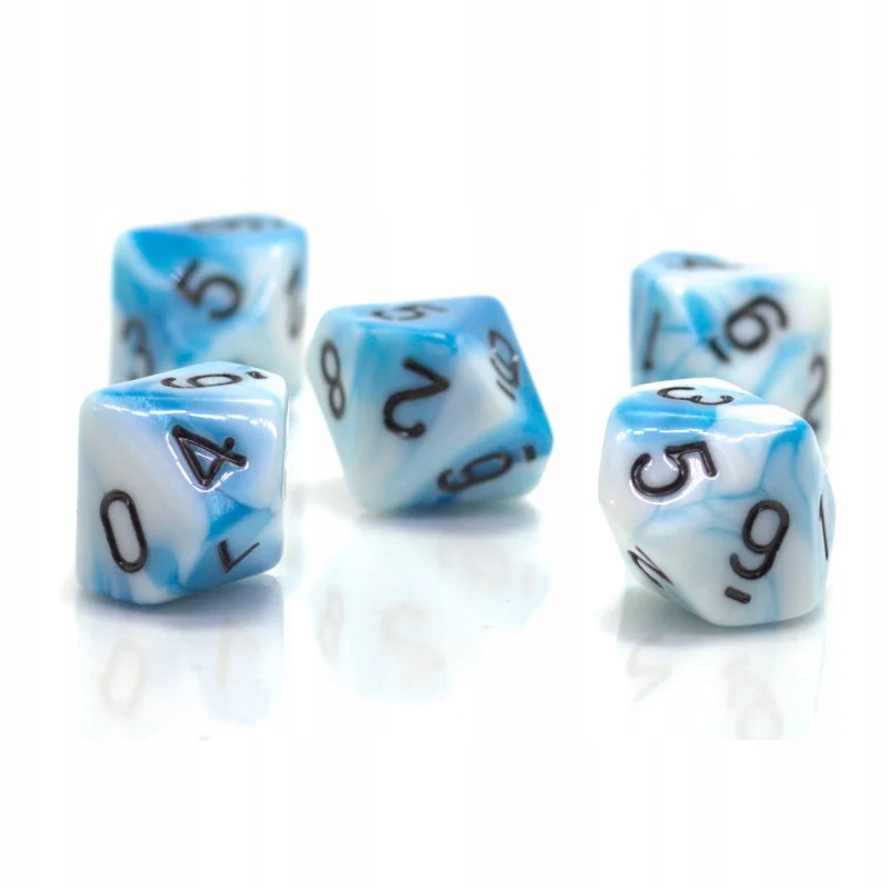 KOSTKA RPG KOŚĆ DZIESIĘCIOŚCIENNA K10 LODOWY UPIÓR 0-9 Producent RGFK