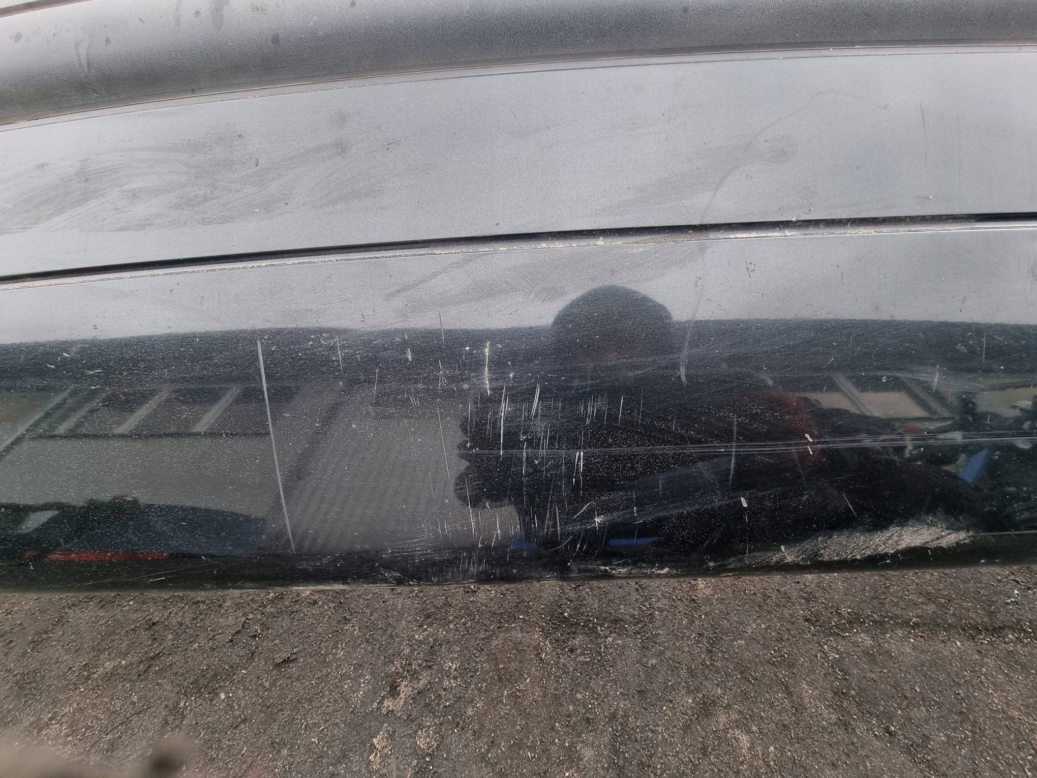 bumper rear part NV676 RENAULT CLIO II