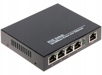 Switch Poe SPS-4P/1 5-PORTOWY