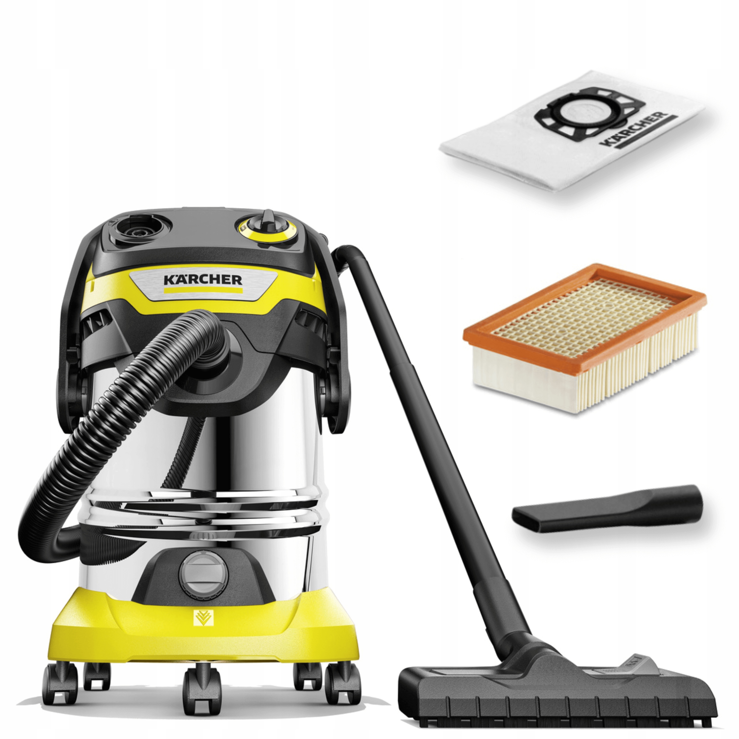 Karcher Wd 5 Odkurzacz Przemysłowy Na Mokro/sucho 1.628-379.0