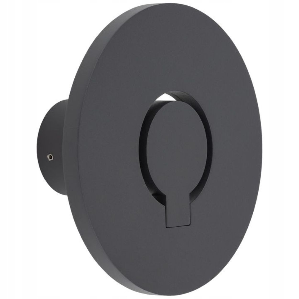 Nástěnná lampa Axion Led černá 8W IP65 3000K Moderní Zahradní Lampa Fasády