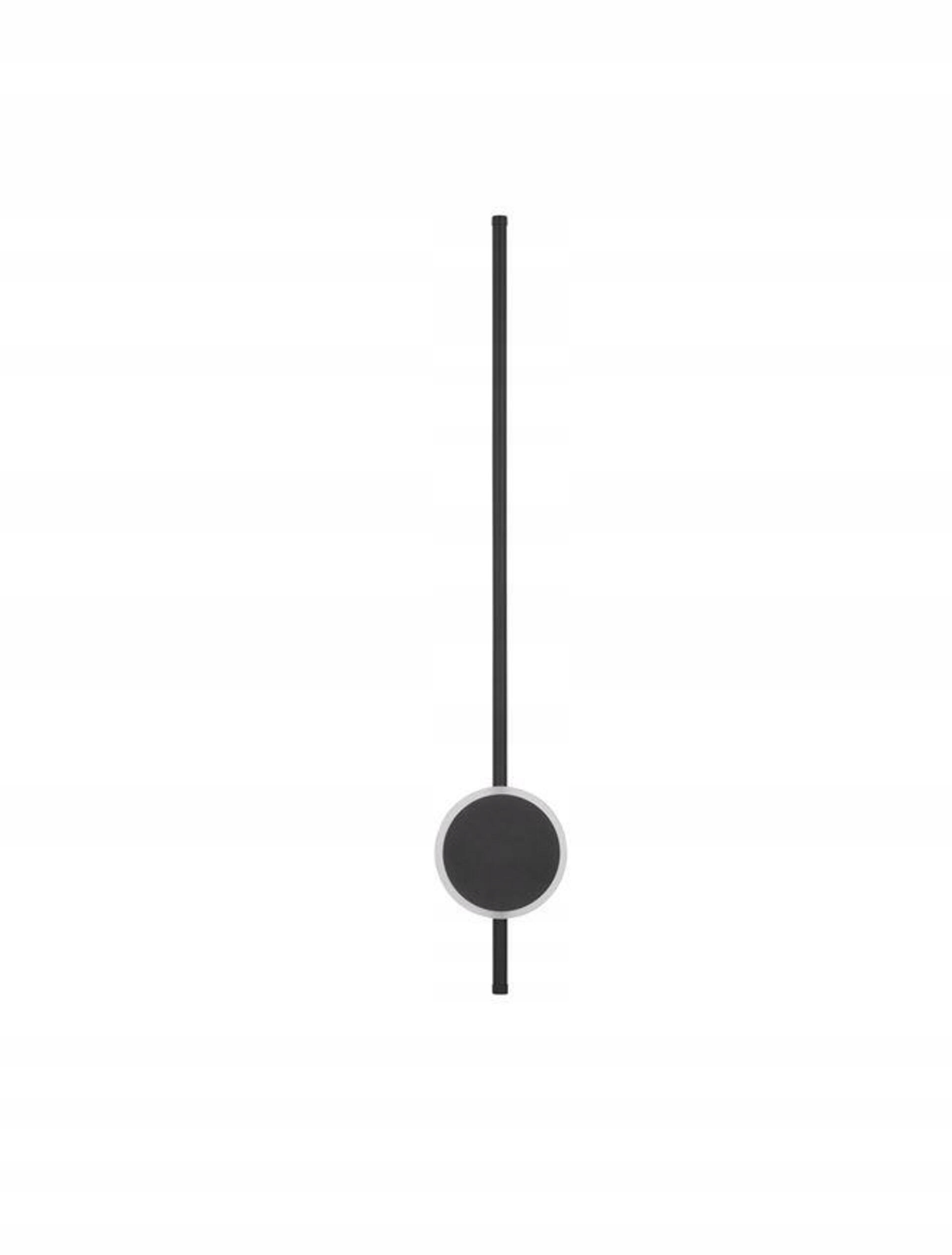 Nástenné Led svietidlo Nova Luce Clock čierne 3000K 1560lm 22W